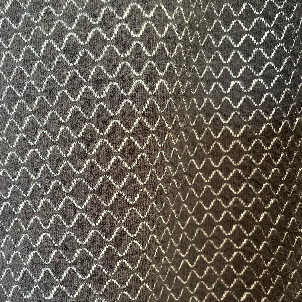 Loft Black White Diamond Pattern Lined Mini Skirt… - image 6